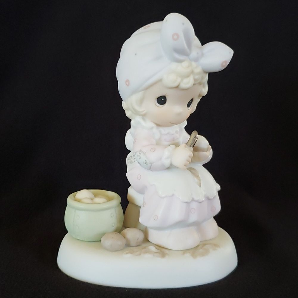 Vtg 1995 Precious Moments “Always Take Time to Pray” Porcelain Figurine PM-952
